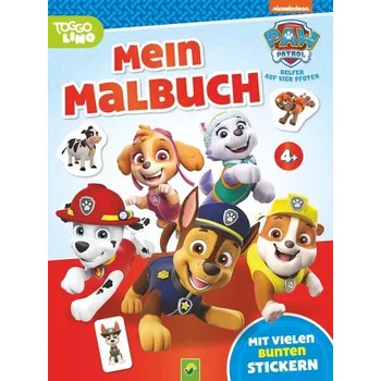 První čtění Paw Patrol Mein Malbuch