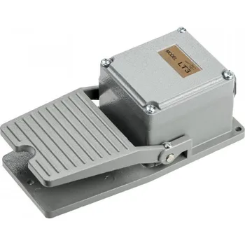 vypínač Onpira Šedý nožní pedálový spínač 15A / LT3