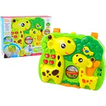 LEAN Toys Projektor Žirafa 2v1 - Přívěsek na postel pro miminko