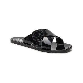 Dámské pantofle Nazouváky KARL LAGERFELD KL80004N Černá 37