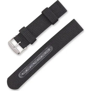 Příslušenství k chytrým hodinkám Nylonový Pásek Na Hodinky - 24Mm Barva: Černá