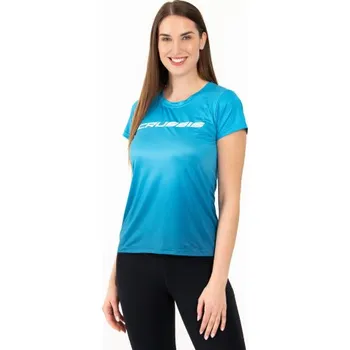 Dámské tričko Tričko CRUSSIS dámské BLUE OMBRE L