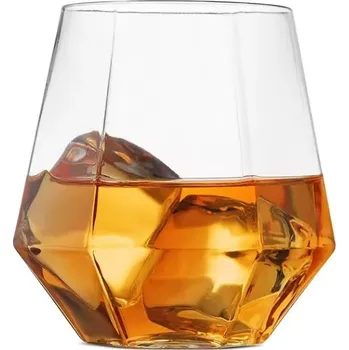 Party nádobí Sklenice na whisky plastové 4 ks 310 ml chi27_4