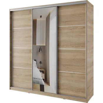 Šatní skříň LAMIVEX NEJBY BARNABA 200 cm dub sonoma