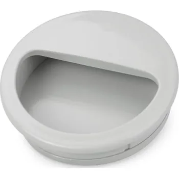 Nábytkové kování Interex Úchytka na zafrézování TARRA / Šedá