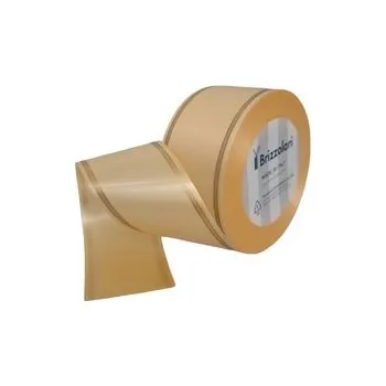 Stuha Smuteční stuha klasik s proužkem 68341 5 cm x 50 m - 22 krémová