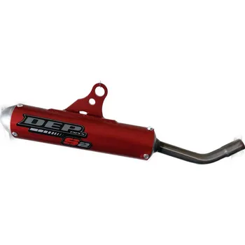Výfuk pro motocykl Koncovka výfuku DEP Pipes červená KTM SX 85, Husqvarna TC 85, GASGAS MC 85