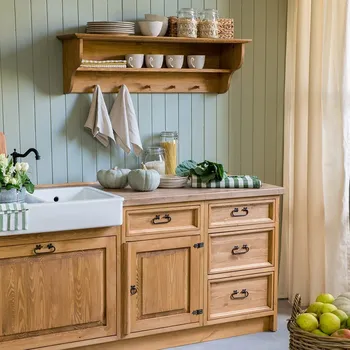 Kuchyňská pracovní deska Laminátová kuchyňská pracovní deska Barevné provedení: Dub vzor parkety D1045 OW, Délka: 205 cm