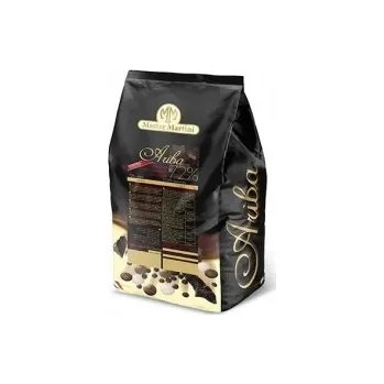 Cukrovinka HOŘKÁ ČOKOLÁDA 72 % -ARIBA -MASTER MARTINI / 10 kg