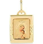Lillian Vassago Zlatý přívěsek madonka LLV37-GP027
