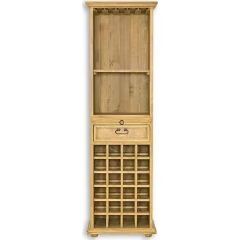 Jídelní set Vitrína KW700 povrchová úprava - včelí vosk Přírodní včelí vosk