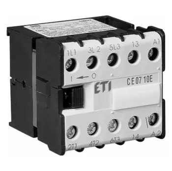 Stykač Eti-Polam Výkonový stykač CE07.10-230V-50/60Hz 7A 3P 230V AC 1Z 0R 004641023