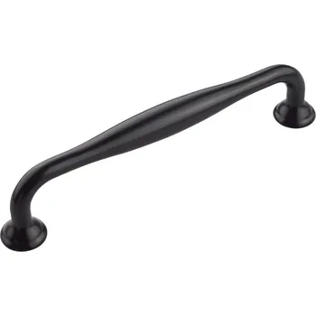 Nábytkové kování Interex design Úchytka GWEN / Černá matná 128 mm
