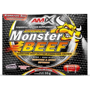 Protein Amix Anabolic Monster Beef Protein Lesní plody, 20x33g