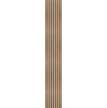 Obklad Windu Akustický obkladový panel, dekor Ořech čokoládový/bílá deska 2600x400mm, 1,04m2
