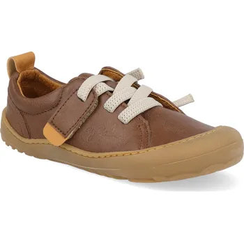 Dívčí obuv Barefoot dětské tenisky Aylla - Keck hnědé Velikost: 26
