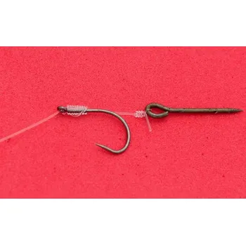 Hotový feeder návazec s jehlou na boilies 8cm / 8ks Rig č. 12 / 0,20