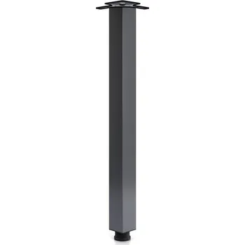 Stolová podnož Interex design Stolová noha MODERNA 60x60 / Antracit 710 mm
