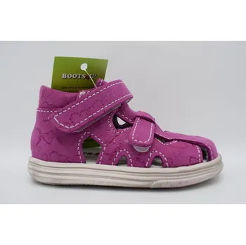 Dětská treková obuv BOOTS4YOU BOOTS4U dětský sandál T018V růžová potisk Velikost: 25