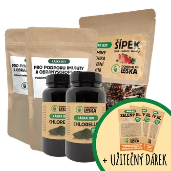 Dokonalá Láska DETOXIKACE, REGENERACE, IMUNITA / Zvýhodněný set L