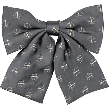 Kravata Bubibubi Šedý dámský motýlek váhy