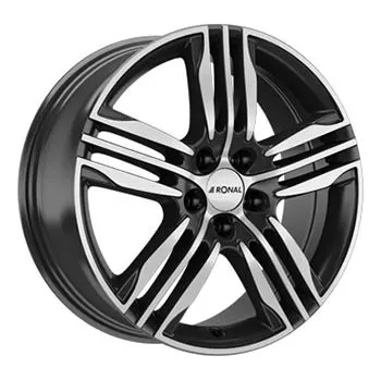 Disk alu-kola RONAL R57 7x17, 4x100 ET35, černý-kopírovaný