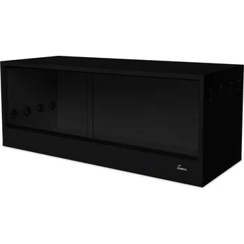 Terárium Diversa Diversa dřevěné terárium 120x50x60 cm černá