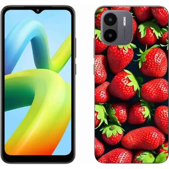 Pouzdro na mobilní telefon Gelový kryt mmCase na Xiaomi Redmi A1/Redmi A2 - jahody