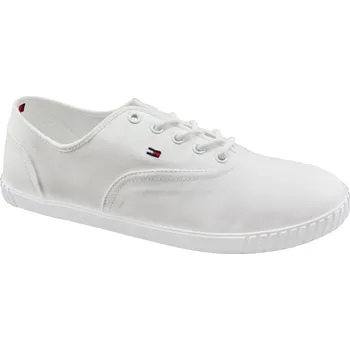 Dámské tenisky TOMMY HILFIGER Dámské bílé textilní tenisky FW0FW07805-YBS-845 Velikost 40