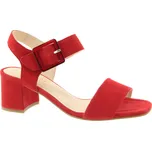 ARA Dámské červené kožené sandály 1220507-19-255 Velikost 38