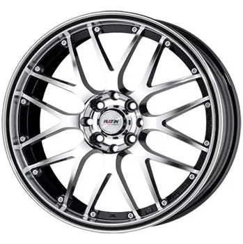 Alu kolo alu-kola PLATIN P61 S 7x17, 4x100 ET35, černý-leštěný