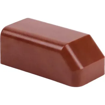 Elektroinstalační krabice 8731_I2 Kryt koncový LV 18X13, dub tmavý, Kopos