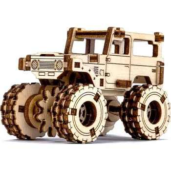 Puzzle Wooden City 3D puzzle Superfast Monster Truck 5
