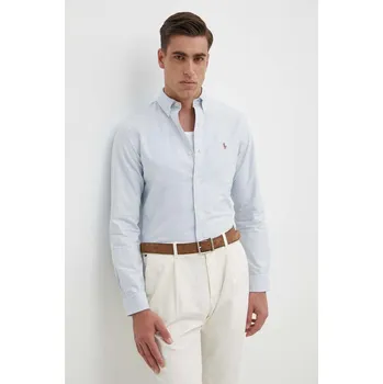 Pánská košile Košile Polo Ralph Lauren 710549084009 modrá 55X, vel. XL