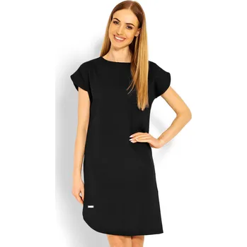 Dámské šaty PeeKaBoo Dámské asymetrické šaty Cheebbiz černá L/XL