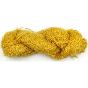 Příze Mohair by Canard Bouclé Mohair Kari 1034 (Mohérová příze Bouclé Mohair Curry)