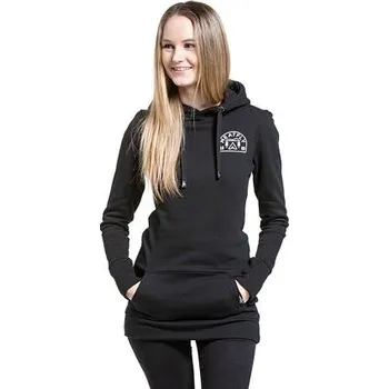 Dámská mikina Meatfly dámská mikina Jinx White/Black | Černá | Velikost S