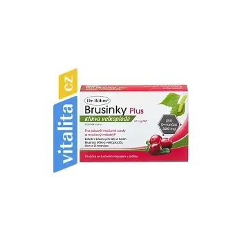 Přírodní produkt Dr. Böhm Brusinky Plus, Klikva velkoplodá 67 mg PAC, 10 sáčků