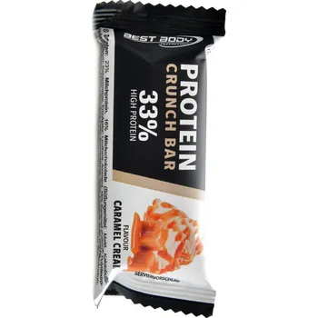 Best body nutrition Protein crunch bar 35g karamelový krém Best body nutrition Protein crunch bar 35g karamelový krém