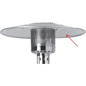 Plynový zářič Náhradní reflektor pro topidla Landmann Sirius 12047 a 12016ST 12016REF