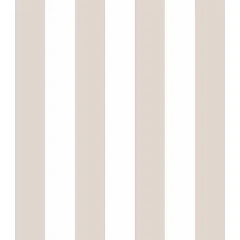 Tapeta Cristiana Masi by Parato Šedo-bílá pruhovaná vliesová tapeta na zeď, 17171, MiniMe, Cristiana Masi by Parato, velikost 10,05 x 0,53 m