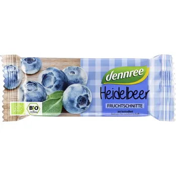 Sušené ovoce Dennree Tyčinka borůvková 40g bio