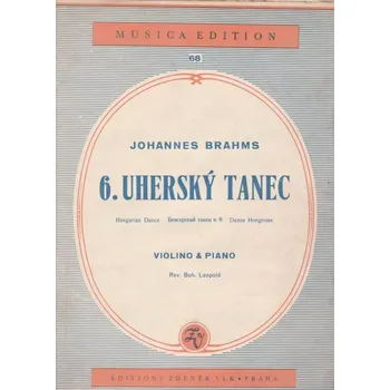 Johannes Brahms - Uherský tanec č.6 housle a klavír