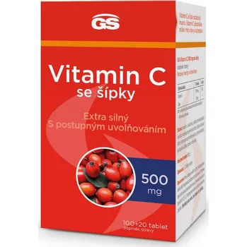 Green Swan Pharmaceuticals Vitamín C se šípky 500 mg