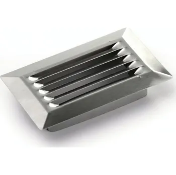 Větrací mřížka Dalap Nerezová mřížka hranatá 120x60 mm