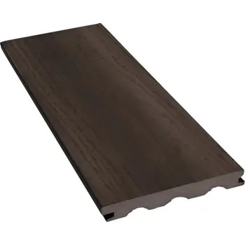 Terasové prkno WPC Country Palisandr 161x21 mm plný profil, délka na přání 1-6 m