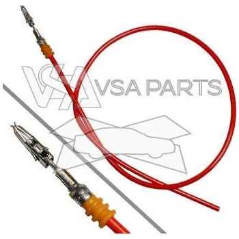 Auto elektroinstalace ORIGINÁLNÍ DÍL Samostatné vedení - červená balení 2 ks