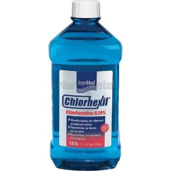 Ústní voda Intermed s.a. Chlorhexil 0,20 ústní voda 1,5l