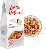 Love Nature Sušené jedlé květy 20 g pomeranč