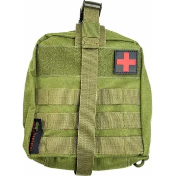 Outdoorové zavazadlo Lékárnička s odnímatelným velkým MOLLE Partizan Tactical IFAK Bag 2L Olive 2107
